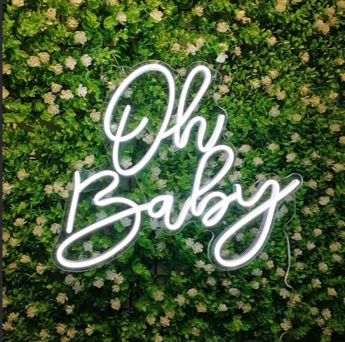 Oh Baby Neon Sign